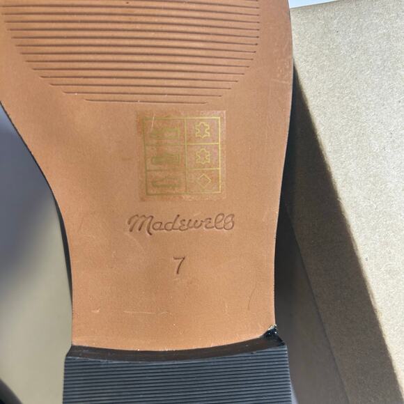 Madewell NWB women's Nye penny leather loafer size 7 - Picture 4 of 7